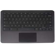 HP Chromebook 11A G6 EE (AMD A4-9120C) gyári billentyűzet (US kiosztás, szürke) laptop alkatrész