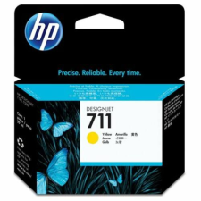 HP CZ132A Tintapatron DesignJet T120,T520 nyomtatókhoz, HP 711, sárga, 29 ml nyomtatópatron & toner
