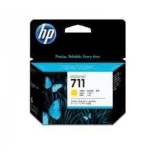 HP CZ136A Tintapatron DesignJet T120, T520, nyomtatókhoz, HP 711, sárga, 29ml (TJHCZ136A) nyomtatópatron & toner