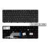 HP EX614000106110046 Magyar billentyűzet fekete billentyűzet, fekete keret