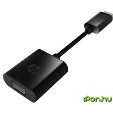 HP HDMI VGA/D-Sub Átalakító Fekete 10cm H4F02AA kábel és adapter