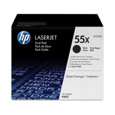 HP LaserJet 55X Fekete Toner - 2-es Csomag nyomtatópatron & toner