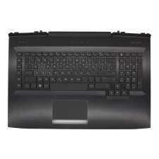 HP Omen 17-AN000, 17-AN100, 17T-000, 17T-100 sorozathoz gyári új fekete görög billentyűzet modul touchpaddal (L14991-151) laptop alkatrész