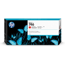 HP P2V81A HP746 P2V81A No.746 krómpiros eredeti tintapatronPatron Eredeti Piros Plotter Tintapatron nyomtatópatron & toner
