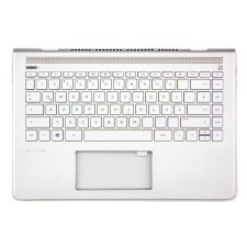 HP Pavilion 14-bf0, 14-bf1 sorozathoz gyári új ezüst német billentyűzet modul (933312-041) laptop alkatrész
