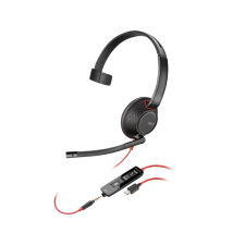 HP Poly Blackwire C5210 (805H4A6) fülhallgató, fejhallgató