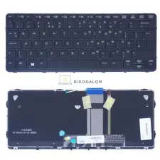 HP Pro x2 612 G1 gyári billentyűzet (UK kiosztás, háttérvilágítással) laptop alkatrész