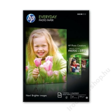 HP Q2510A Fotópapír, tintasugaras, A4, 200 g, fényes, HP (LHPQ2510A) fotópapír