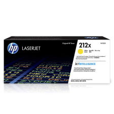 HP W2122X (212X) sárga eredeti toner	 nyomtatópatron & toner