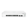 "HPE" HPE Aruba Networking Networking Instant On Switch 8p Gigabit 2p SFP 1930 Vezérelt L2/L3/L4 Gigabit Ethernet (10/100/1000) 1U Fehér