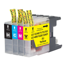 HQ Premium Brother LC1240XL LC-1240XL LC1280XL LC-1280XL Cyan Utángyártott Tintapatron nyomtatópatron & toner