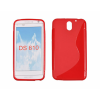 HTC Desire 610, Szilikon tok, S-Case, piros