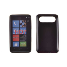 HTC HD7, Szilikon tok, S-Case, fekete tok és táska