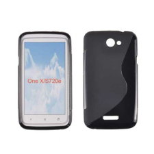 HTC One X/One XL, Szilikon tok, S-Case, fekete tok és táska