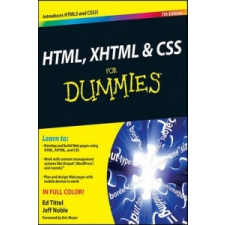  HTML, XHTML and CSS For Dummies – Ed Tittel idegen nyelvű könyv
