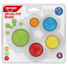 Huanger Happy World: Pop it! Nyugtató hernyó pajti készségfejlesztő bébijáték készségfejlesztő