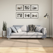  HUARTE homokszínű rövid szálú puha és mosható szőnyeg 160x230cm lakástextília