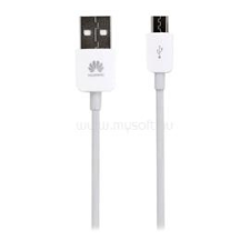 Huawei adatkábel (USB - microUSB, 100cm) FEHÉR (HUAWEI_CP70_/_C02450768A_/_55030216) kábel és adapter