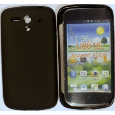Huawei G300, Szilikon tok, S-Case, fekete tok és táska