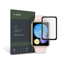 Huawei HOFI Hybrid Pro+ Glass üveg képernyővédő fólia - Huawei Watch Fit 2 - fekete okosóra kellék