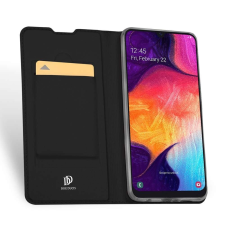 Huawei Huawei P40 Lite Fekete Dux Ducis flip tok tok és táska