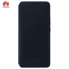 Huawei Mate 20 Pro, HUAWEI notesz mobiltok, SÖTÉTKÉK tok és táska