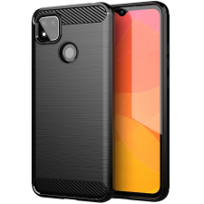  Huawei Mate 40, Szilikon tok, közepesen ütésálló, szálcsiszolt, karbon minta, fekete tablet tok