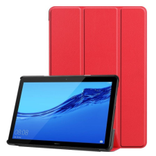  Huawei Mediapad T5 10 (10.1), mappa tok, Trifold, piros tablet tok