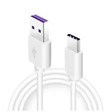Huawei Original Quick Charger USB-C adatkábel 5A 1m fehér (Service Pack) kábel és adapter