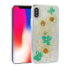 Huawei P30, Szilikon tok, Real Flower, Camila