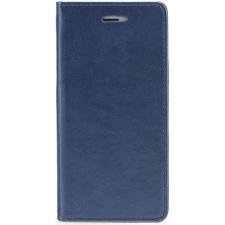 Huawei P40 Lite E, Oldalra nyíló tok, stand, Magnet Book, sötétkék tok és táska