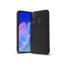 Huawei P40 Lite E szilikon hátlap - Soft Premium - fekete tok és táska