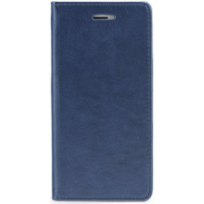 Huawei P40, Oldalra nyíló tok, stand, Magnet Book, sötétkék tok és táska
