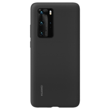 Huawei P40 Pro szilikon hátlaptok fekete (51993797) (51993797) tok és táska
