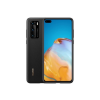 Huawei P40 Silicone Cover gyári szilikon tok fekete