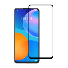  Huawei P Smart 2021 Üvegfólia  - fekete Slim 3D üvegfólia mobiltelefon kellék