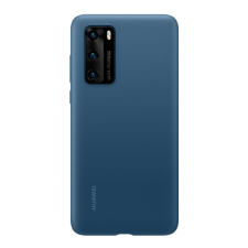 Huawei szilikon telefonvédő SÖTÉTKÉK Huawei P40 tok és táska