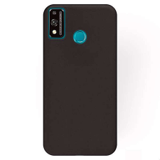 Huawei Telefontok Honor 9X Lite - Fekete matt szilikon tok tok és táska