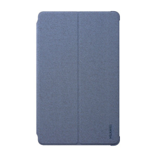 Huawei tok álló, textil (FLIP, oldalra nyíló, asztali tartó funkció) KÉK [Huawei MatePad T8 WIFI] (96662488) tablet tok