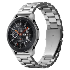  Huawei Watch 4 / Watch 4 Pro okosóra fémszíj - Spigen Modern Fit ezüst fémszíj (22 mm szíj szélesség) okosóra kellék