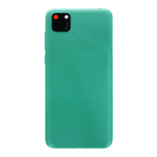 Huawei Y5p, Akkufedél, zöld (kamera plexivel) mobiltelefon, tablet alkatrész