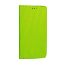 Huawei Y7/Y7 Pro 2019, Oldalra nyíló flip tok, Smart, lime tok és táska