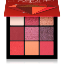 Huda Beauty Ruby Obsessions szemhéjfesték paletta 8,4 g szemhéjpúder