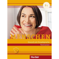 Hueber, M. Verlag MENSCHEN B1 TESTTRAINER + CD nyelvkönyv, szótár