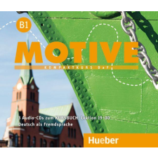 Hueber, M. Verlag MOTIVE B1 CDS, LEKT. 20-30 nyelvkönyv, szótár
