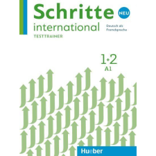 Hueber, M. Verlag SCHRITTE INTERNATIONAL NEU 1+2 TESTTRAINER +CD nyelvkönyv, szótár
