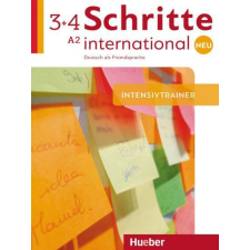 Hueber, M. Verlag SCHRITTE INTERNATIONAL NEU 3+4 INTENSIVTRAINER CD-VEL nyelvkönyv, szótár