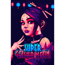HugePixel Super Geisha Neon (PC - Steam elektronikus játék licensz) videójáték