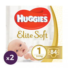 Huggies Elite Soft újszülött pelenka 1, 4-6 kg, 168 db pelenka