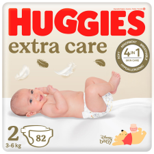 Huggies HUGGIES® Extra Care egyszer használatos pelenka 2 (3-6 kg) 82 db pelenka